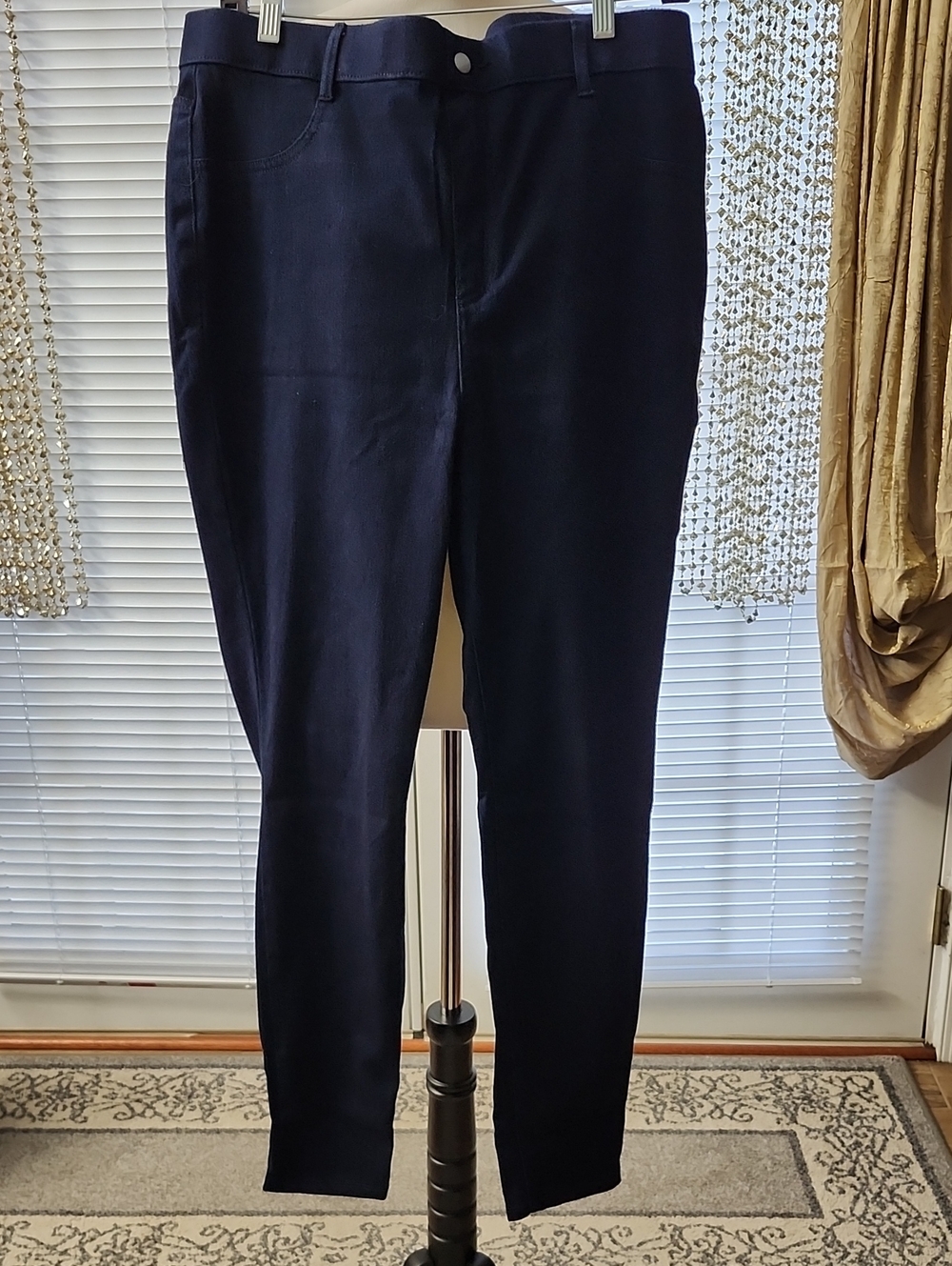 Time and Tru Women's Dark Blue Skinny Jeans